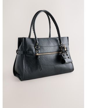 Next Large Charm Shoulder Bag - Black