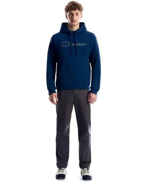 Berghaus Essential Logo Hoodie - Blue