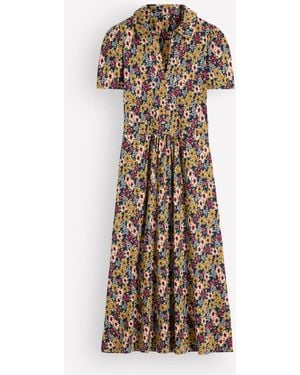 Boden Heidi Jersey Midi Tea Dress - Multicolor