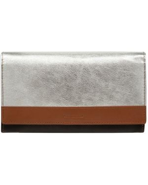 Pure Luxuries Multi Mia Leather Purse - Gray