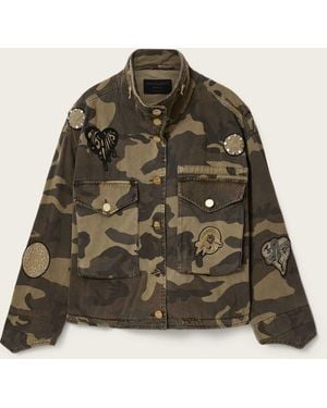 AllSaints Allsaints Army Clay Patch Jacket - Green