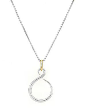 Dinny Hall Toro Lasso Pendant - White