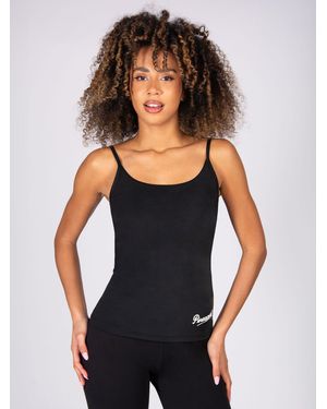 Pineapple Supersoft Strappy Vest - Black