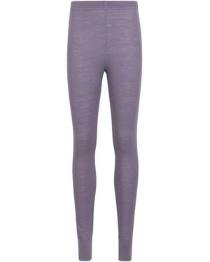 Mountain Warehouse Merino Ii Thermal Pants - Purple