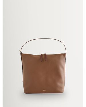 A.P.C. A. P.C. Hazelnut Sac Vera Bag - Brown