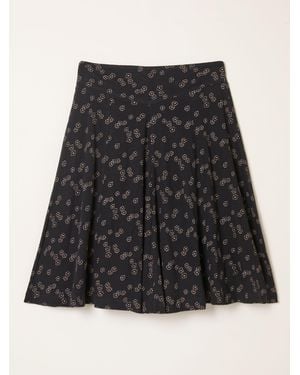 FatFace Fatface Selena Jersey Skirt - Black
