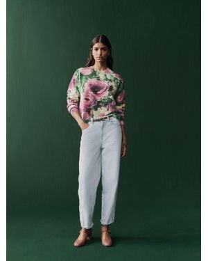 Next Authentic Carrot Barrel Jeans40 (Uk 12 Xl Tall) - Grün
