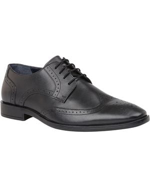 Lotus Leather Lace Up Brogues - Gray