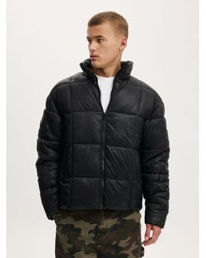 Cotton On Puffer Jacket - Black