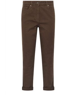 M Com Mom Jeans - Brown