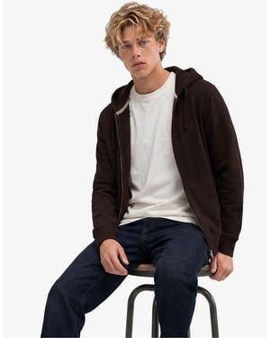 Superdry Essential Sdco Logo Zip Hoodie - Black