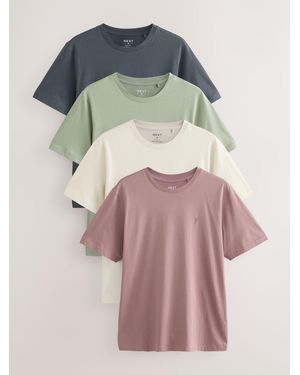 Next T-Shirts Im 4Er-Packxx-Large - Mehrfarbig