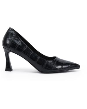 Novo Iona Halbschuhe Mit Mittelhohem Absatz Und Spitzer Zehenpartie - Schwarz