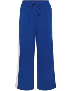 M Com Side Stripe Pants - Blue