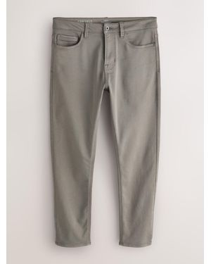 Next Slim Fit Comfort Stretch Jeans - Grey
