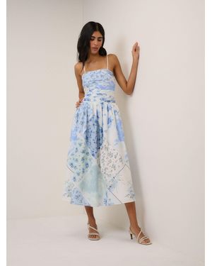 Nobody's Child Nobodys Child Alice Midi Dress - Blue