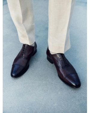 Russell & Bromley Cumulus Brogues - Blue
