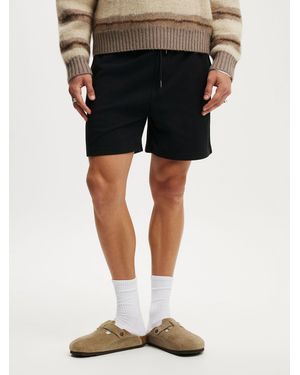 Cotton On Everyday Fleece Shorts - Black