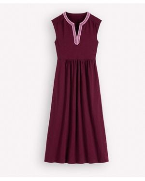 Boden May Jersey Midi Dress - Purple