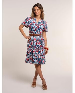 Brakeburn Calliope Dress - Blue