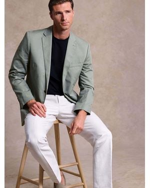 Brook Taverner Garment Washed Jacket - Gray