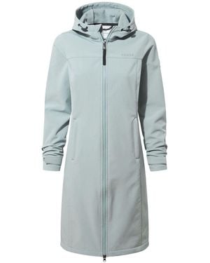 TOG24 Light Marina Long Water Resistant Softshell Jacket - Blue