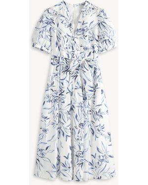 Hobbs Annabella Dress - Blau
