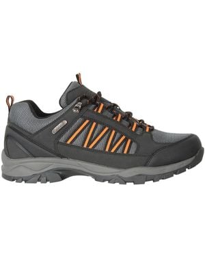 Mountain Warehouse Path Waterproof Outdoor Walking Shoes - Grey