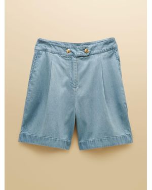 Joules Bay Smart Tailored Shorts - Blue