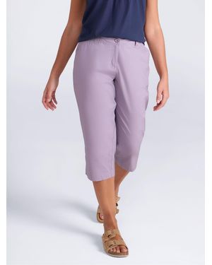 Mountain Warehouse Coastal Stretch Capris Trousers - Purple