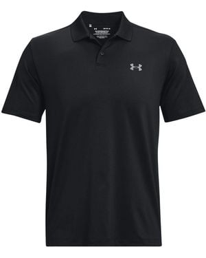 Under Armour Match Play Short Sleeve Polo Shirt - Black