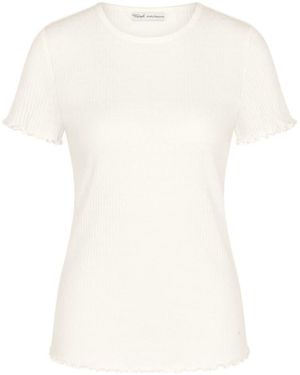 Triumph Mix & Match Pointelle Short Sleeved Top - White