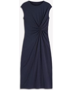 Boden Delilah Twist Midi Dress - Blue