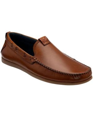 Lotus Casual Slip On Driving Shoes - Braun