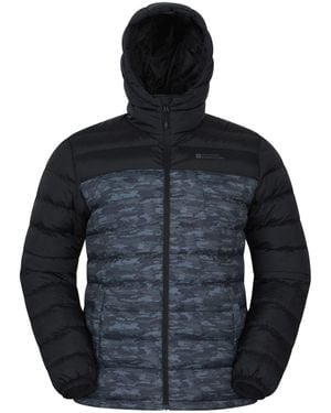 Mountain Warehouse Mountain Warehouse Seasons Ii Water Resistant Padded Jacket - Blue