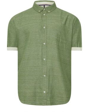 BadRhino Big & Tall 100% Cotton Slub Shirt - Green