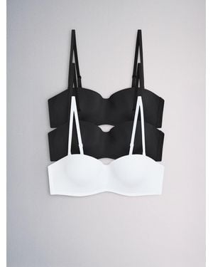 theset The Set 3 Pack Light Padded Multiway Bras - White