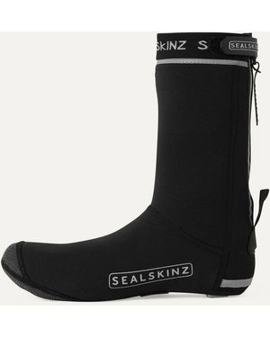 SealSkinz Caston Allwetter-Fahrradüberschuhe (Offene Sohle) - Schwarz
