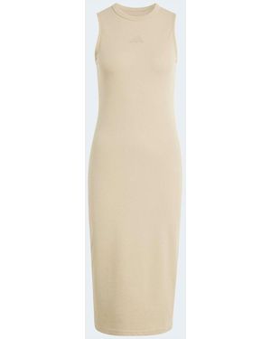 adidas All Szn Ribbed Dress - White