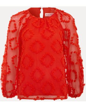 Phase Eight Shayla Blouse - Red