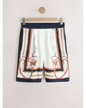 Next Tailored Bermuda Shorts - Green