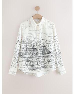Next Long Sleeve Shirt - White