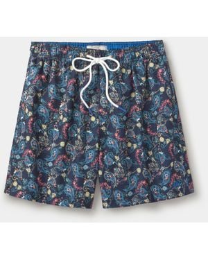 aubi Bardney Swim Shorts - Blue