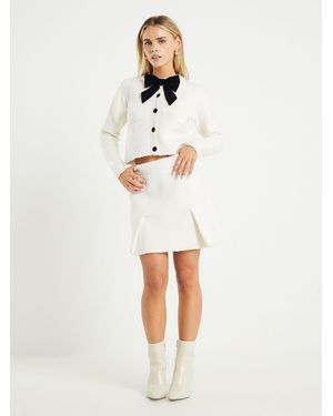 River Island River Island Petite Flippy Skirt - White