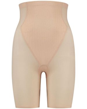 Bye Bra Powermesh High-Waist Shorts - Natural
