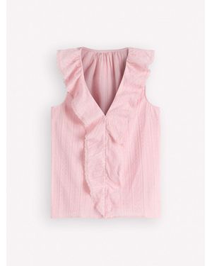 Boden Eliza Sleeveless Top - Pink