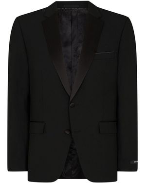 Remus Uomo Paco Tapered Fit Stretch Suit Jacket - Black