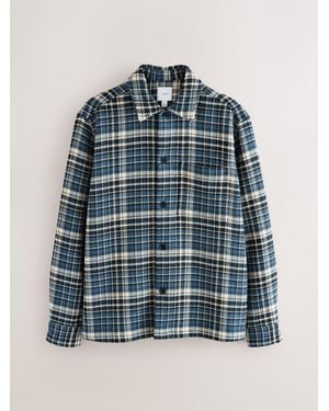 Next Check Shacket - Blue