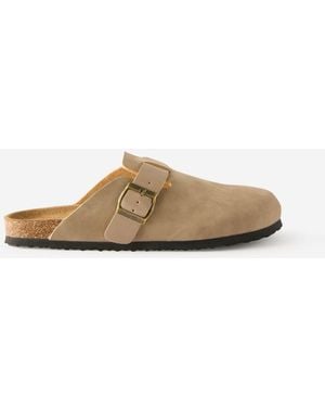 Cotton On Rex Buckle Clogs - White