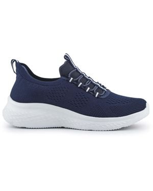 Pavers Wide Fit Easy Step - Blue